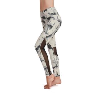 China Women Polyester Yoga Pants Breathable Sport Gym Leggings wholesale