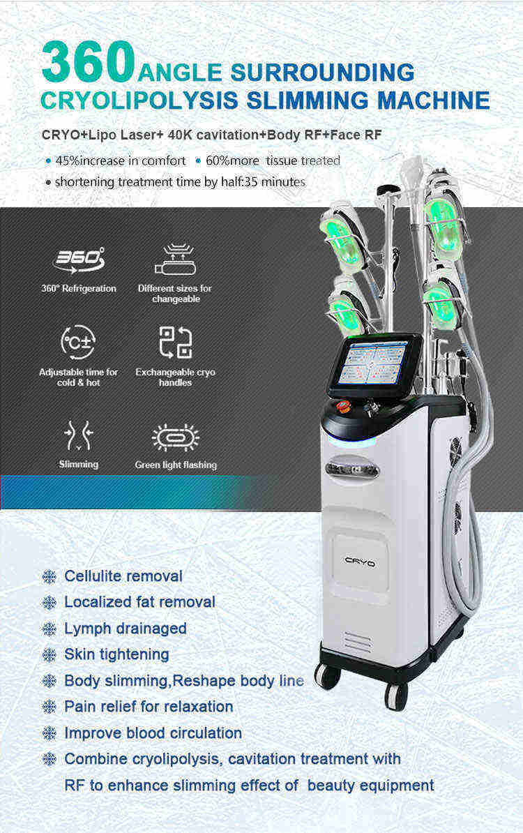 650nm Fat Freezing Body Sculpting Machine