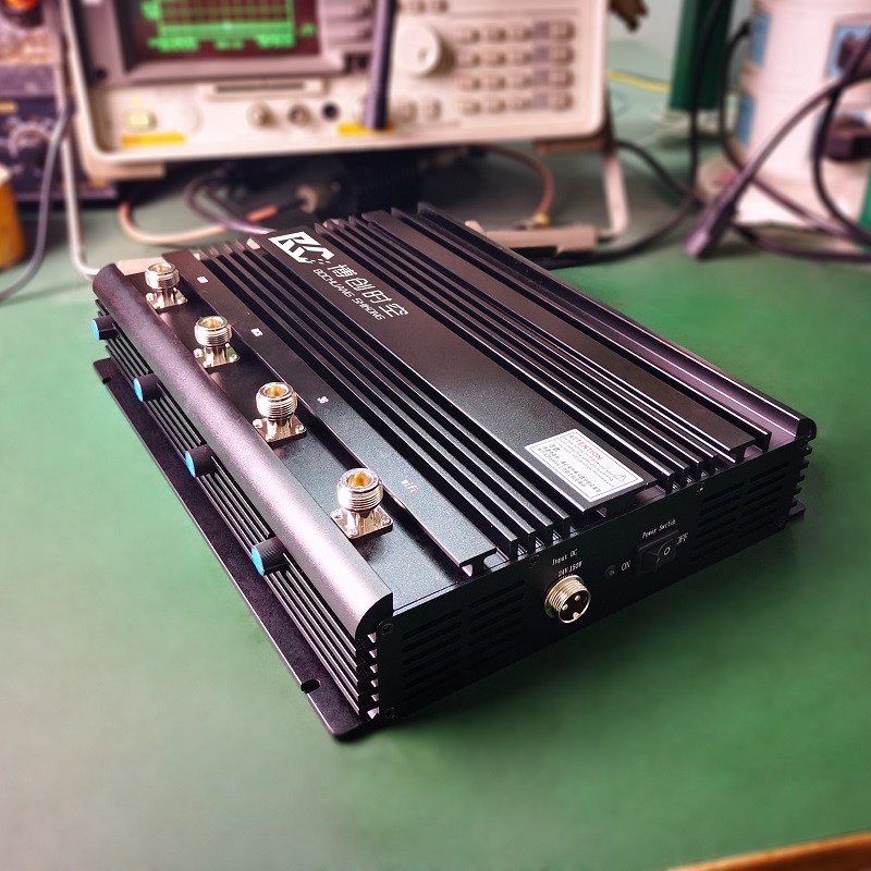 100W high power GSM DCS 3G Mobile Phone Signal Jammer WiFi Bluetooth wireless jammer single channel power adjustable