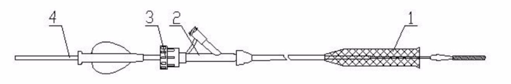 Medical Nitinol Alloy 120mm Biliary Stent Dilate Esophagus