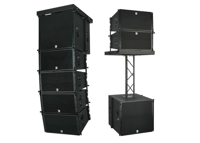 Professional Powered Active Line Array Speaker System 10'' 620W RMS