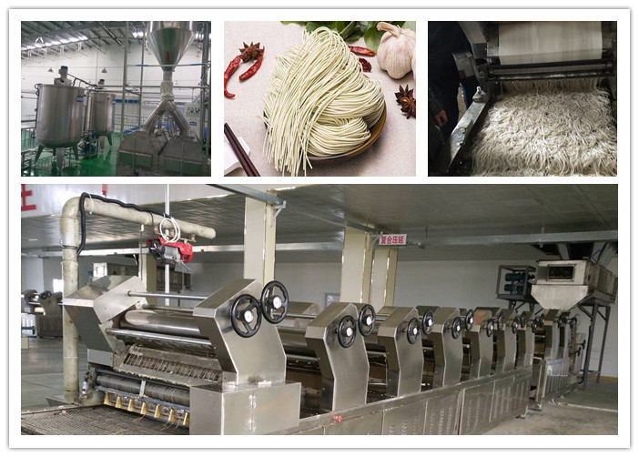 Multi Functional Fresh Pasta Making Machine , Noodle Production Line High Speed