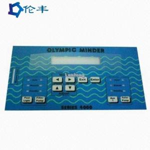 China Flat Pc Front Graphic Panel Overlay 3M Adhesive 3M467 3M468 wholesale