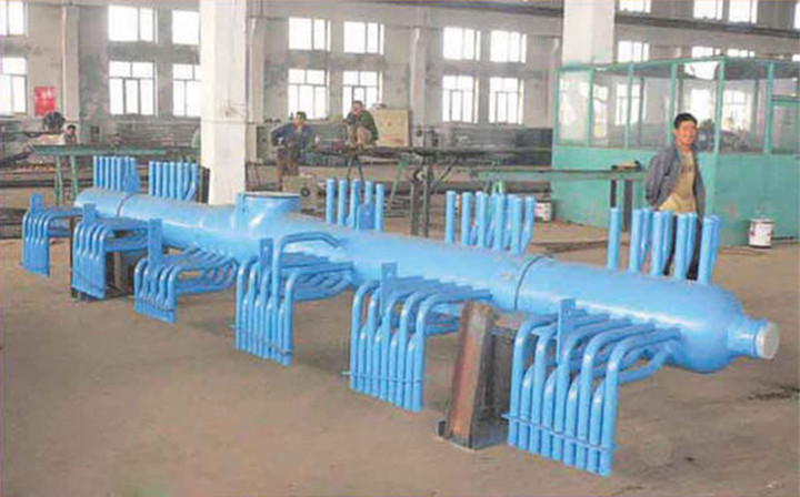 High Temperature Boiler Header Manifolds with Boiler Manifold Piping