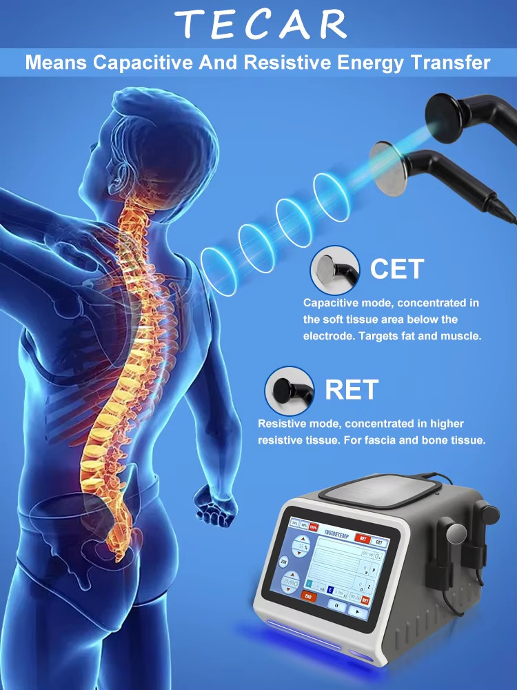 Indiba Face Lifting Radio Frequency Tecar Therapy Physiotherapy Diatermia Machine
