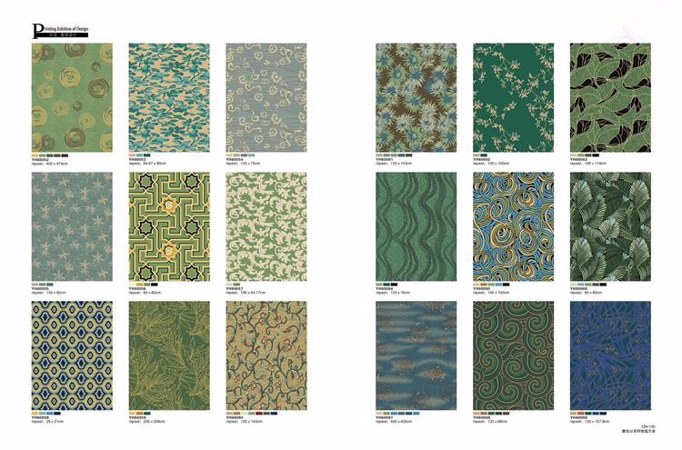 Blue printed gym room nylon material carpet