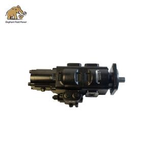 China 20/925591 Genuine Parker JCB Loadall Triple Hydraulic Gear Pump 36 + 19 + 16 CC/REV wholesale