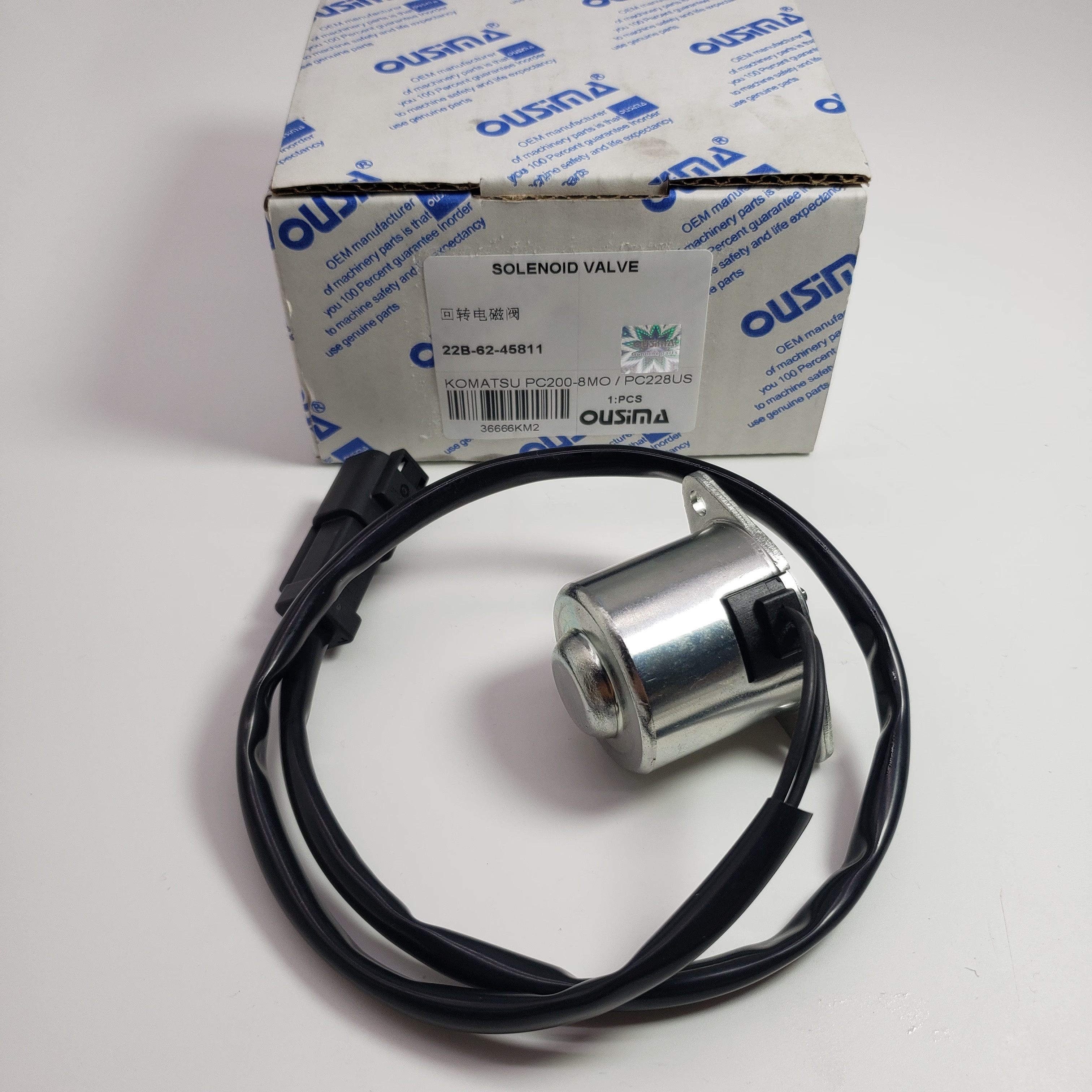 Solenoid Valve 22B-62-45811 For KOMATSU PC200-8MO PC228US