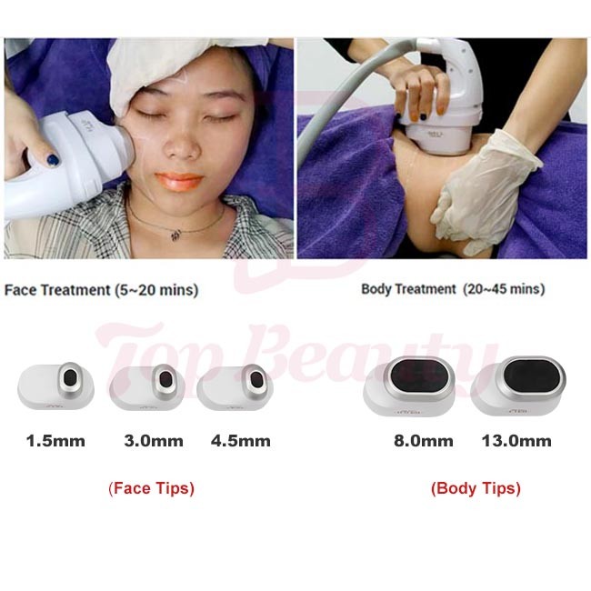 1,000,000shots 5D Ice Cooling Mmfu 4D 3D Mmfu Smas Lifting Ice Skin Care Beauty Machine
