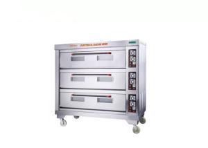 China Analog Thermostat SS 430 380V Industrial Baking Oven wholesale