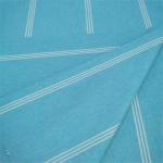 170gsm Cationic Polyester Plain Weave Stripe Poly Brush Spandex