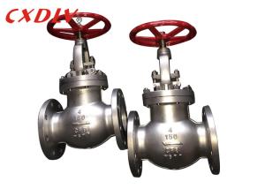 China PTFE Gasket 150LB Handwheel SS 3 Inch Flanged Globe Valve wholesale