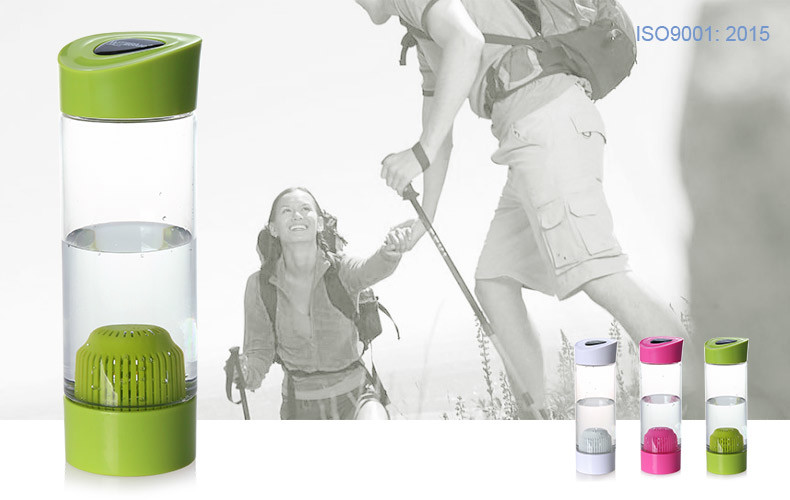Healthy Alkaline Plastic Water Bottle With Filter Easy Opening Fill Lid And Pour Out