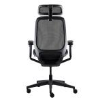 GTCHAIR Black Ergonomic Desk Chair Mesh Swivel Height Adjustable