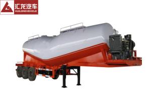 China V Shape Pneumatic Tanker Trailer Inner Anti - Corrosion Small Discharge Loss wholesale