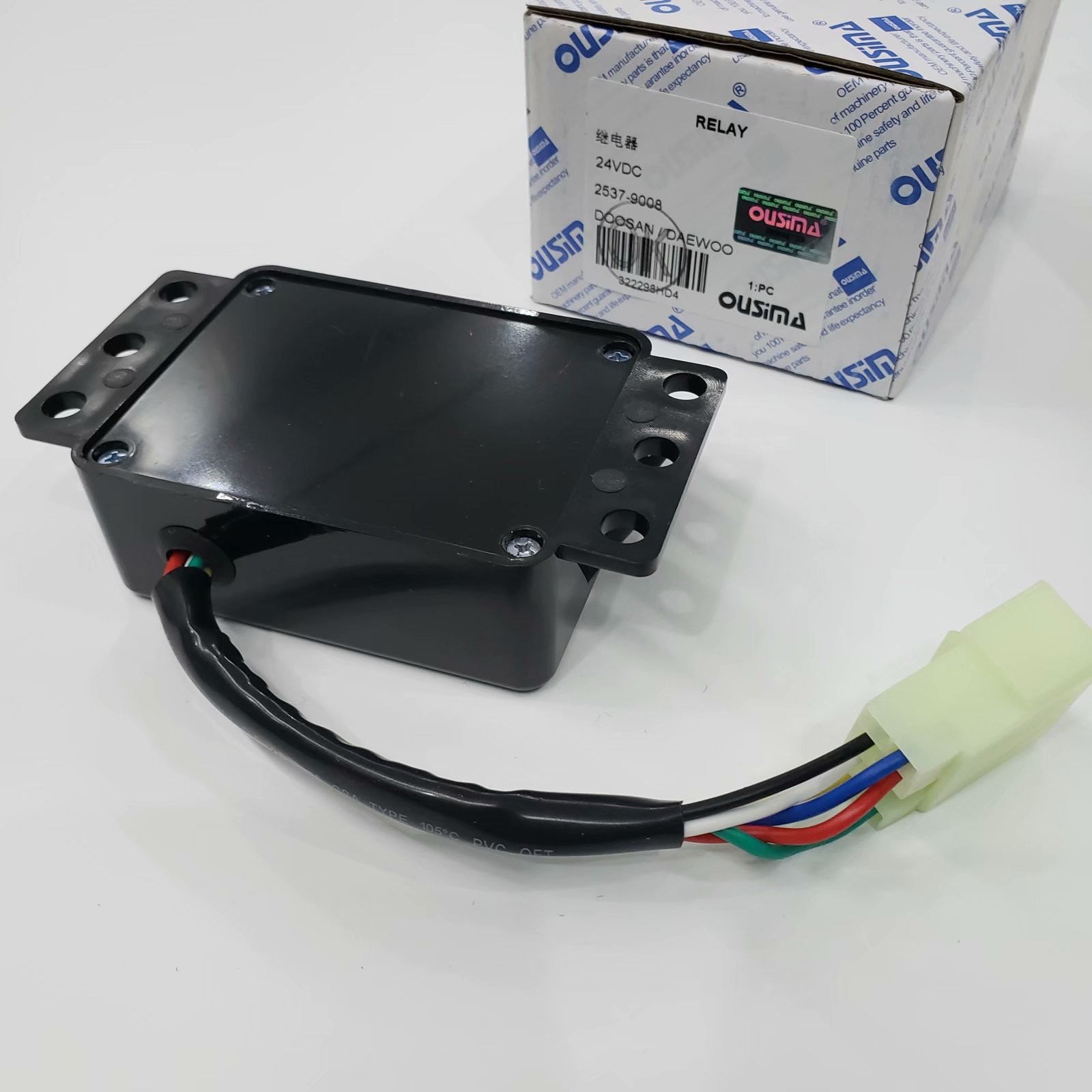 OUSIMA Time Relay 2537-9008 Wiper Relay25379008 24V Daewoo Doosan Excavator