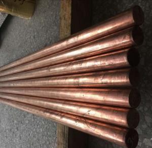China DIN C11000 Round Bar Copper Diameter 4 - 200mm wholesale