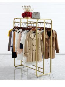 China Floor Standing Portable Clothing Display Rack For Boutique Store Rod wholesale