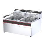 660x565x420mm Durable Stainless Steel Electric Chips Deep Frying Machine with