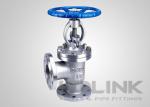 Angle Globe Valve Flanged Marine Valve JIS DIN Cast Steel