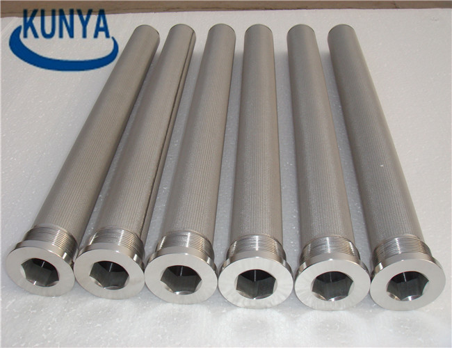 8000 Mesh Metal Sintered Filter Elements 300um 3.0 Dutch