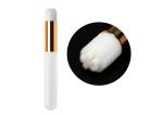 White Nose Blackhead Eyelash Makeup Cleaner Brush Wooden Handle