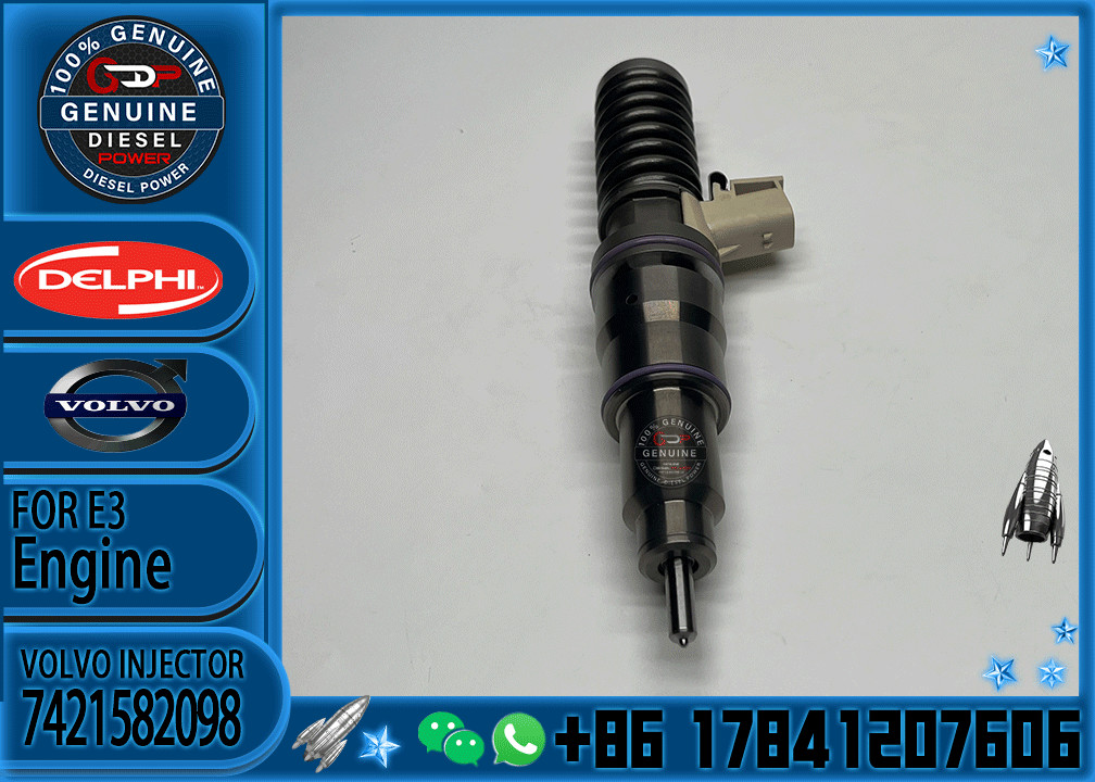 Diesel Engine Fuel Common Rail Injector BEBE4D36001 7421582098 7421340612 21644600 85003950 20747798 For VOL