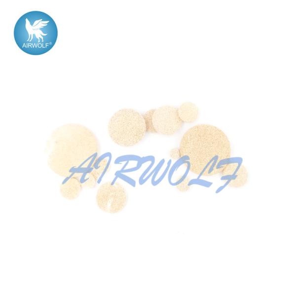 Airtac Brass Pneumatic Tube Fittings Yellow Metal 1.5mpa Silencing Slice 5mm 10mm