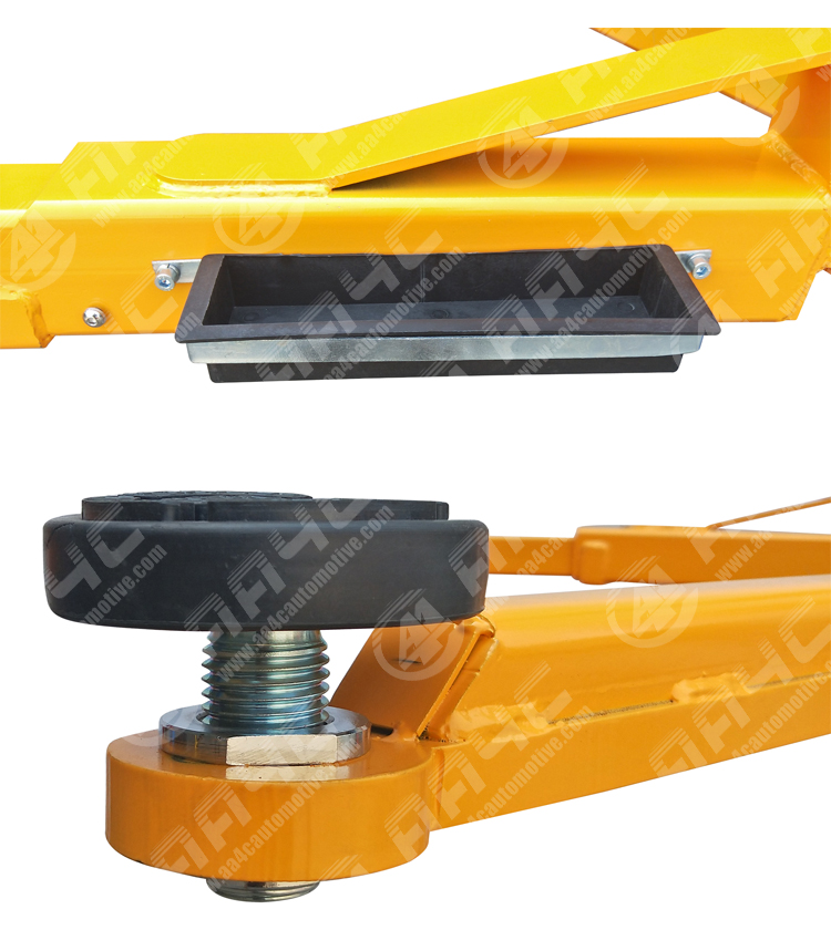 AA4C 10000lbs 4.5T Overhead gantry car lift 2 post lift auto hoist segments columns manual unlock AA-2PCF45