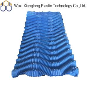 China Industrial S Wave Blue Cooling Tower Fills Price PVC Cooling Fills wholesale