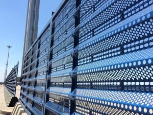 China Perforated Metal Wind Break Wall Anti-Dust Fence wholesale