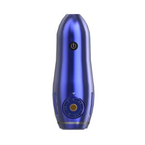 China Blue Color Short Tattoo Pen , Wireless Tattoo Rotary Pen For Professional Artists wholesale