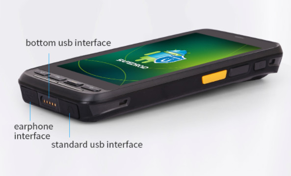 2D Scanner Handheld Data Collector 4.7 Inch Screen 2G 16G Storage
