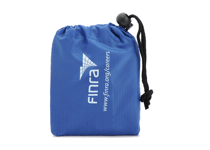 Customized 210D waterproof nylon foldable shopping bag thickened vest tote bag
