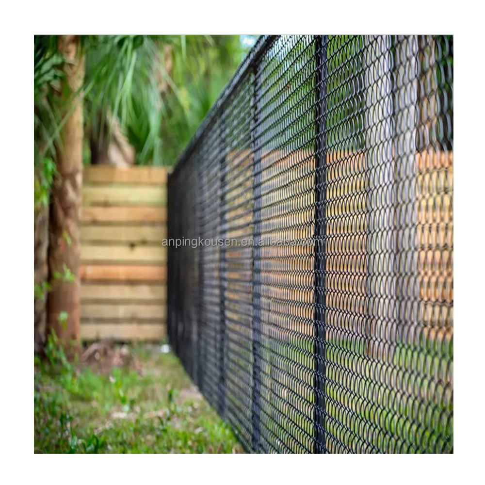 Metal Type Steel Chain Link Netting Fence for Football Court School Sports Playground