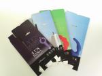 Spot UV Fashion Card Board Packaging, Personalized C2s Paper Gift Box For