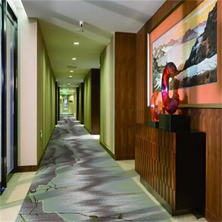 China factory printed Axminster material Hallway carpet for hotel