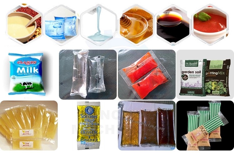 Barbecue Bacon Sauce Peanut Butter Liquid Packing Machine
