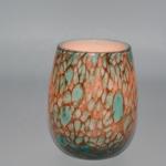Turquoise Solid Color Votive Glass Candle Holders