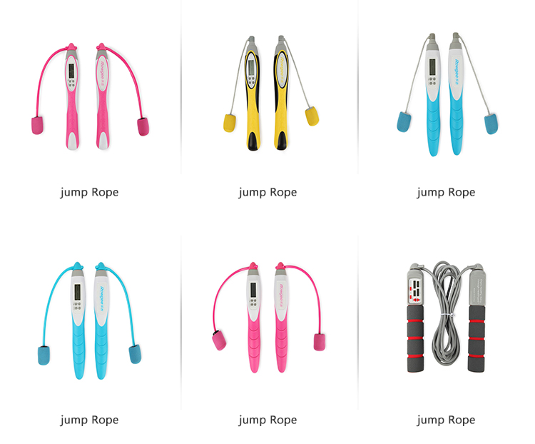 Green Yellow Bamboo Adjustable Jump Rope For Kid Teenager Exercise Sport Equipment