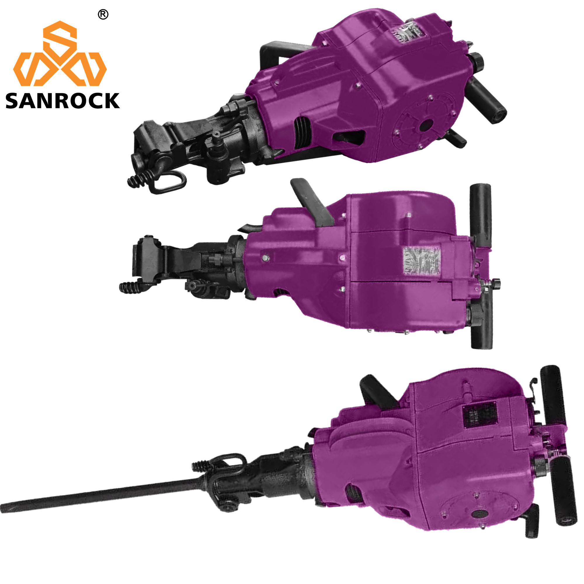 Pionjar 120 Gasoline Rock Drill YN27C Portable Internal Combustion Rock Drill Machine