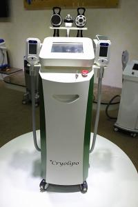 China Four handles Cryolipolysis / coolshape body slimming machine / fat freezing machine wholesale