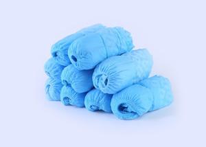 China Durable Non Woven Shoe Cover , Disposable Foot Covers Good Elasticity wholesale