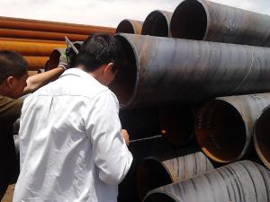 China S355JRH EN10025 Welded Spiral Steel Pipe wholesale