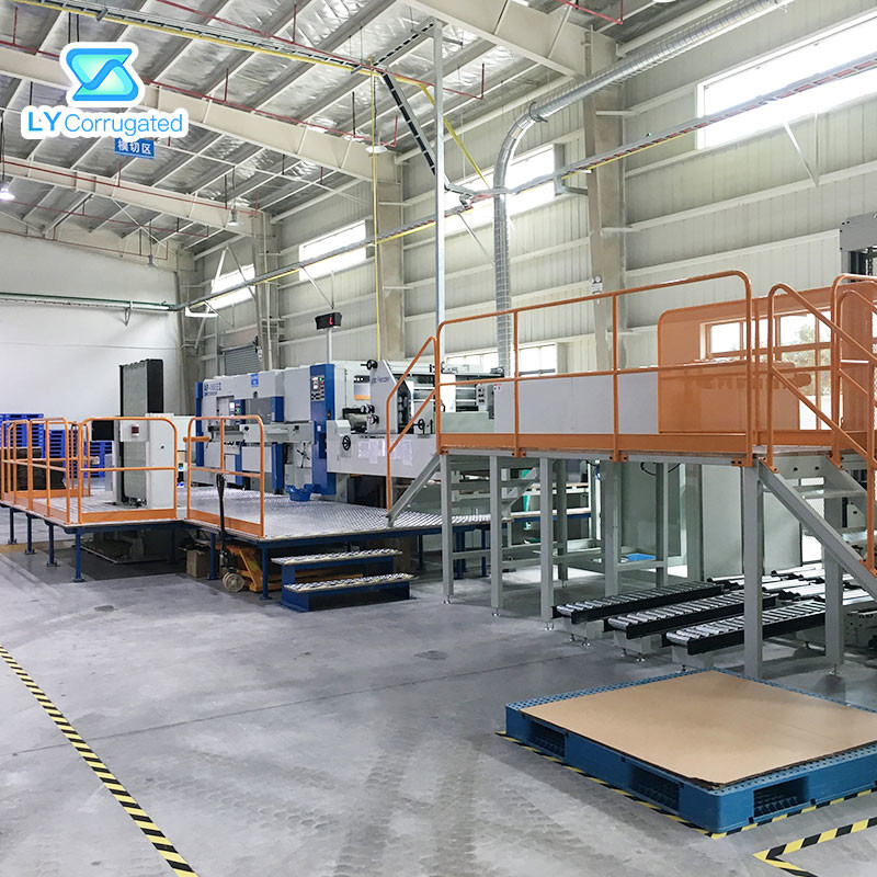High Speed Corrugated Box Die Punching Machine Platen 350tons Speed