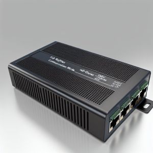 48V to 12V POE Splitter with Full-Duplex 1Gbps Ethernet
