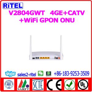 China V2804GWT 4GE+CATV+WiFi GPON ONU wholesale