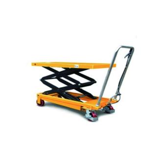 China ISO 500kgs Load Manual Electric Scissor Lift Table wholesale