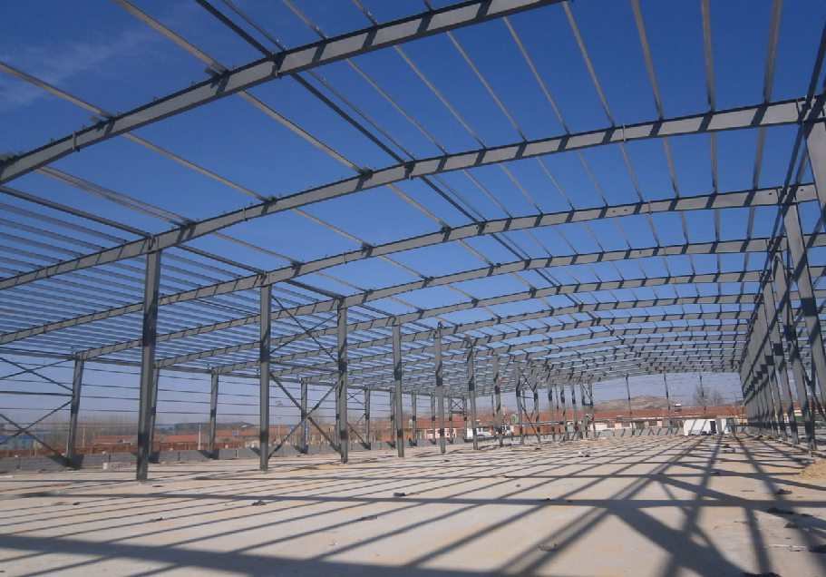 H Beam Pre Engineering Steel Building Steel Structure Industrial Warehouse Construction