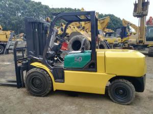China 5 Ton Second Hand Forklift Truck FD50 , Used Warehouse Forklift Low Working Hours wholesale
